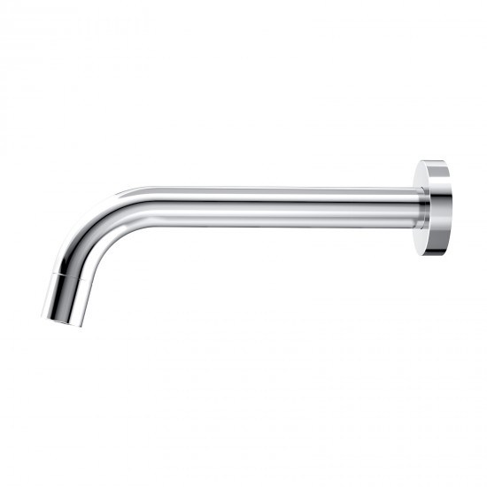 Euro 65mm Round Chrome Bathtub/Basin Mixer with Bath Spout Wall Mounted